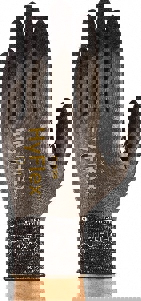 Cut-Resistant Gloves: Size Large, ANSI Cut A2, Foam Nitrile, Series 11-939